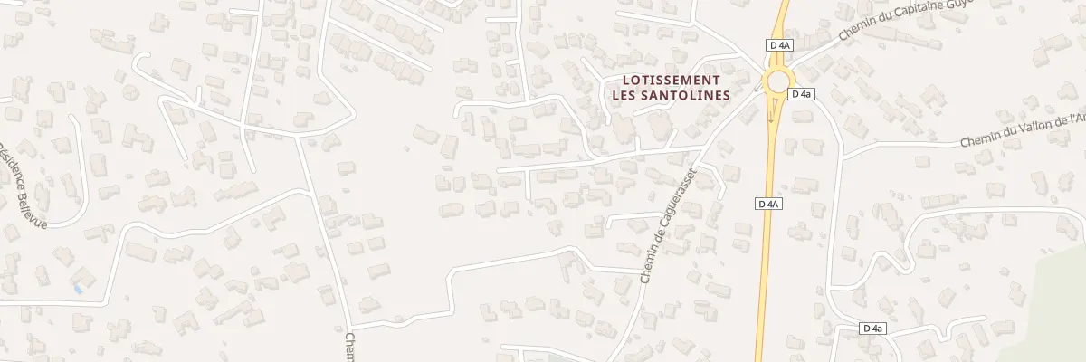 Plan du 8 Lot Les Etourneaux à Allauch