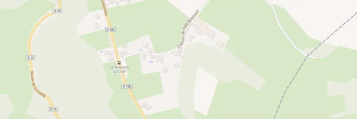 Plan du 196 Che du Petit Brassard à Saint-Sorlin-de-Morestel