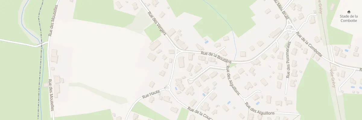 Plan du 14 Rue Haute à Crissey