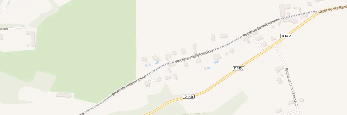 Plan du 977 Rte de Bellefontaine à La Chapelle-de-la-Tour
