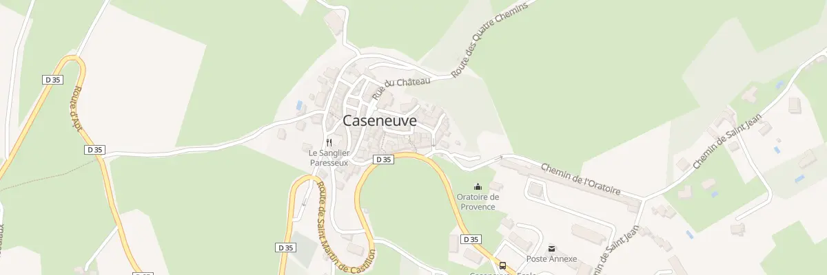 Plan du 5028 Le Village à Caseneuve