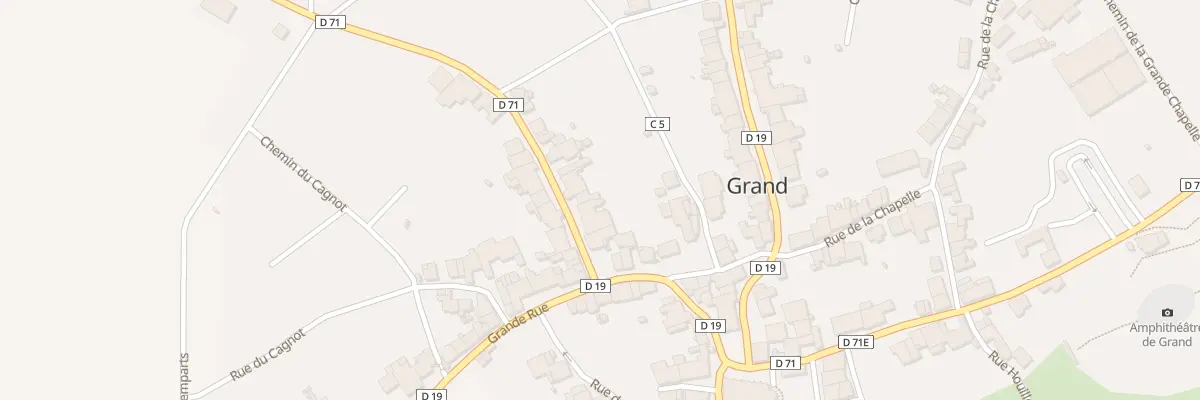 Plan du 2 Rue de Joinville à Grand