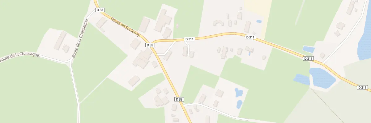 Plan du 2 Rte de Champrougier aux Deux-Fays