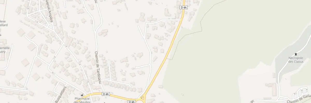 Plan du 5471F Saint Roch à Allauch