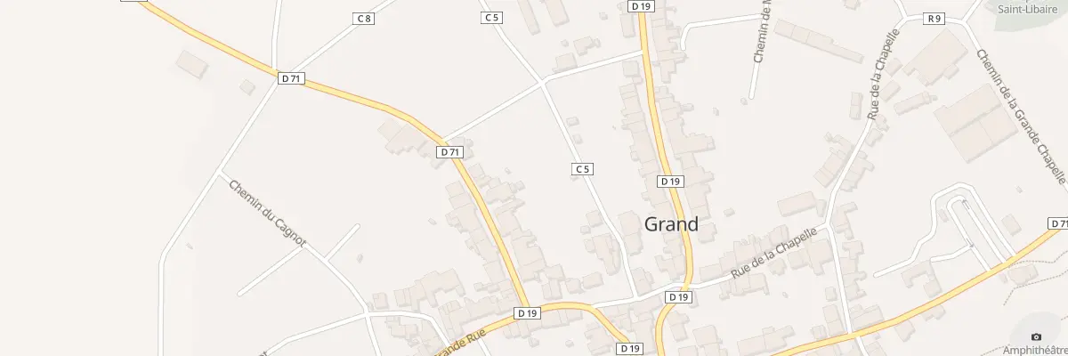 Plan du 8 Rue de Joinville à Grand