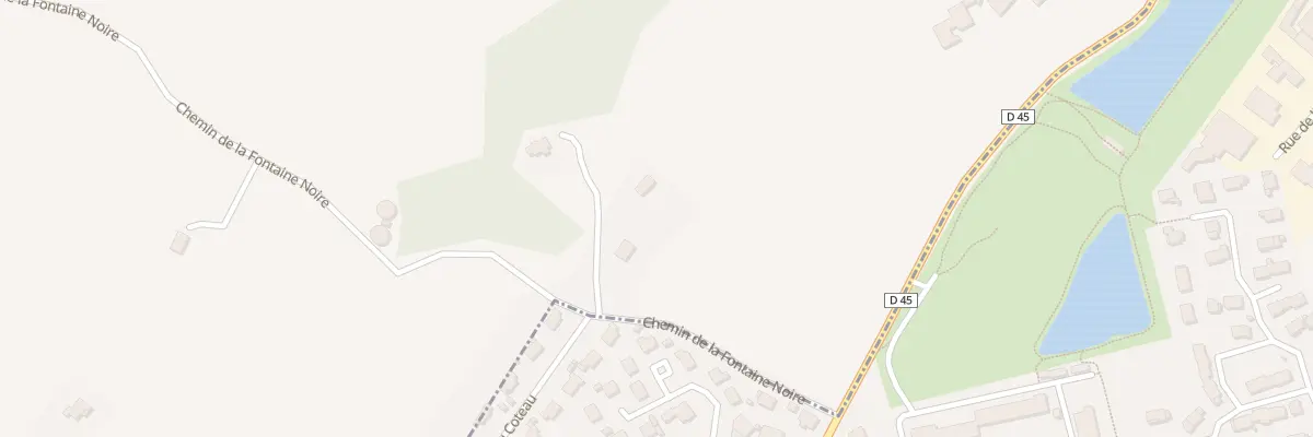 Plan du 9004 Che de la Fontaine Noire à Beaucroissant