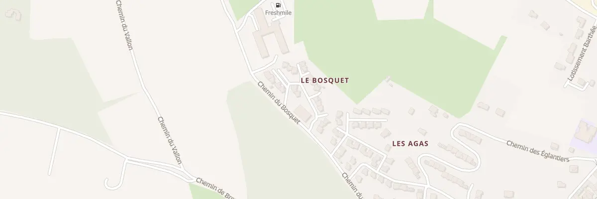 Plan du 12 Imp des Oliviers à Saint-Christol