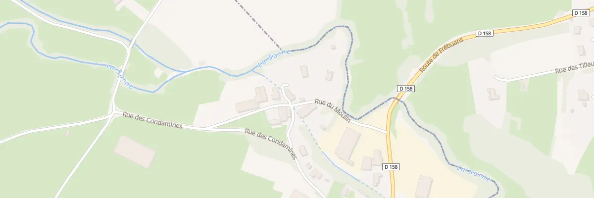 Plan du 146 Rue du Moulin à Frébuans