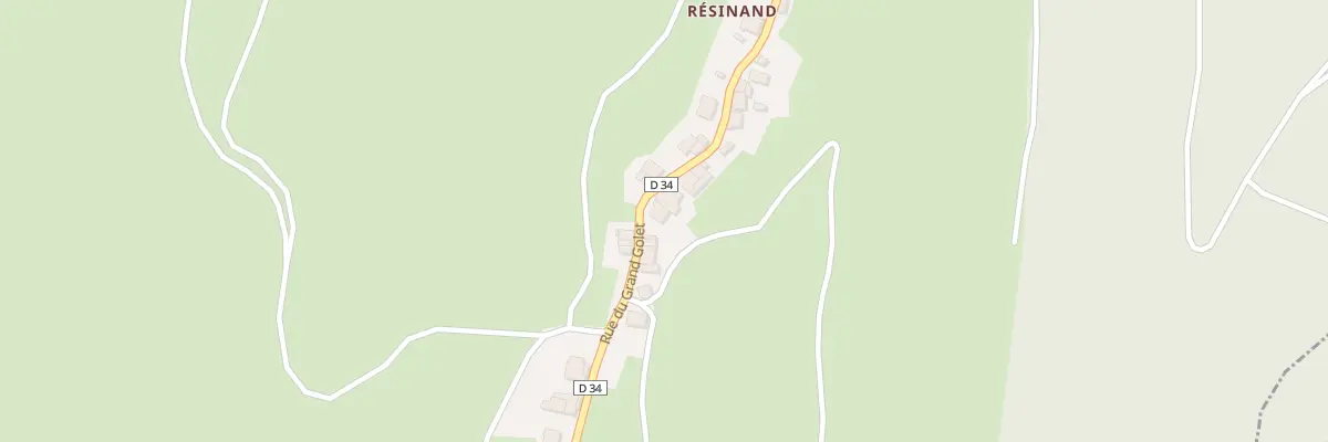 Plan du 65 Rue du Grand Golet à Aranc