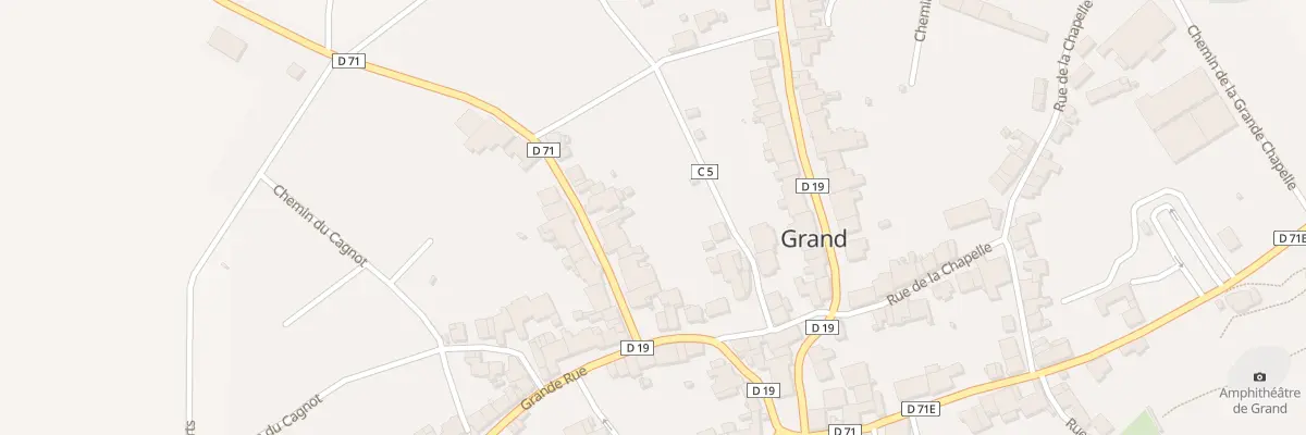 Plan du 4 Rue de Joinville à Grand