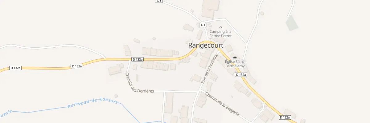 Plan du 5 Rue Gratien Michaux à Rangecourt