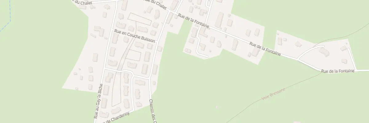 Plan du 903 Rue de la Fontaine à Courlans