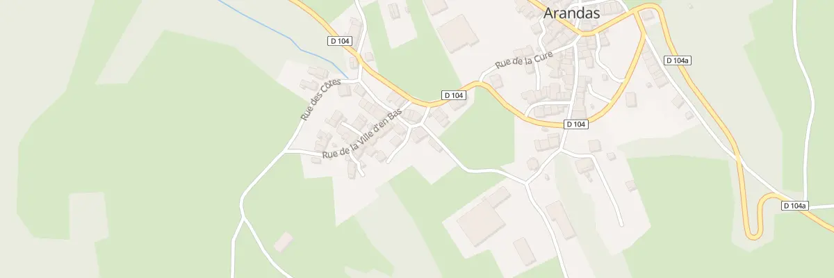Plan du 21 Qua Pré Paradis à Arandas