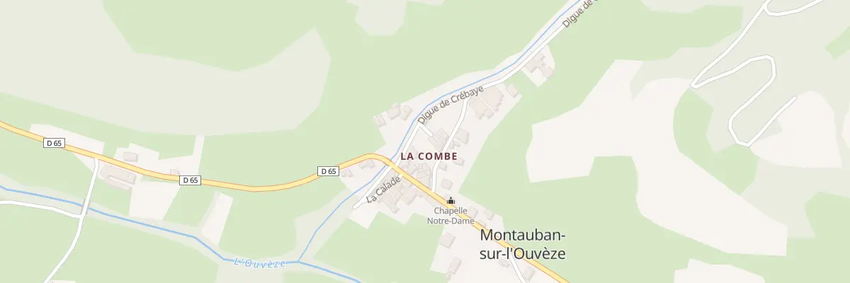 Plan du 5102 La Combe à Montauban-sur-l’Ouvèze