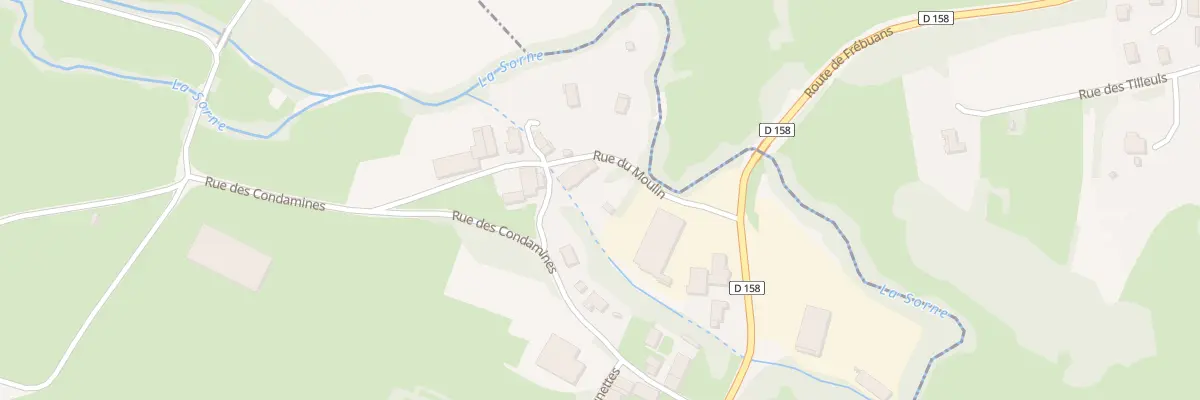 Plan du 42 Mte du Moulin à Frébuans