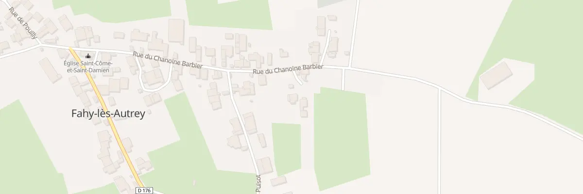 Plan du 2 Imp de Desees à Fahy-lès-Autrey