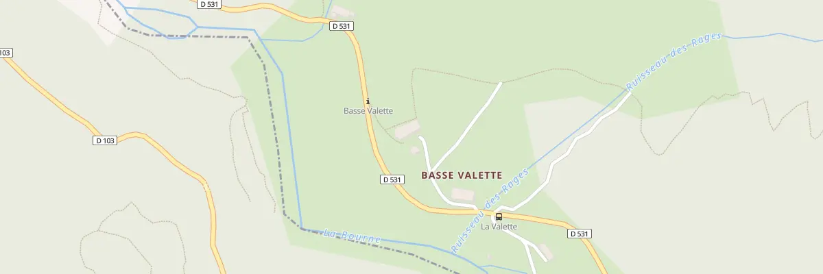 Plan du 1719 Rte de Villard de Lans à Rencurel