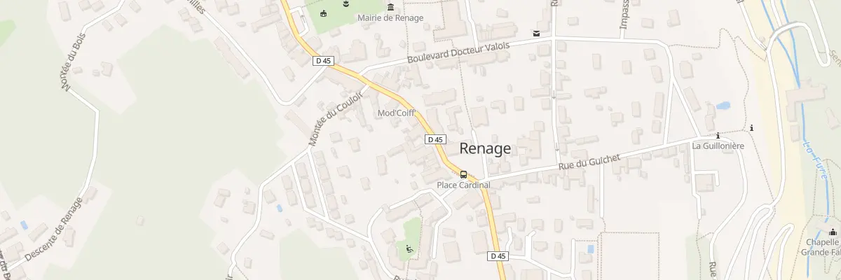 Plan du 1062 Rue de la République à Renage