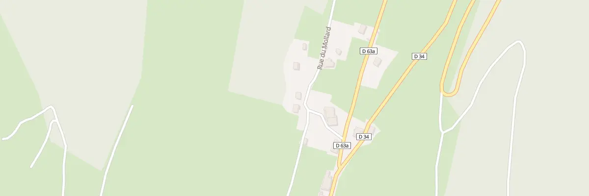 Plan du 95 Rue du Mollard à Aranc