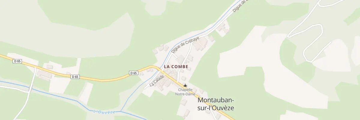 Plan du 5091 La Combe à Montauban-sur-l’Ouvèze