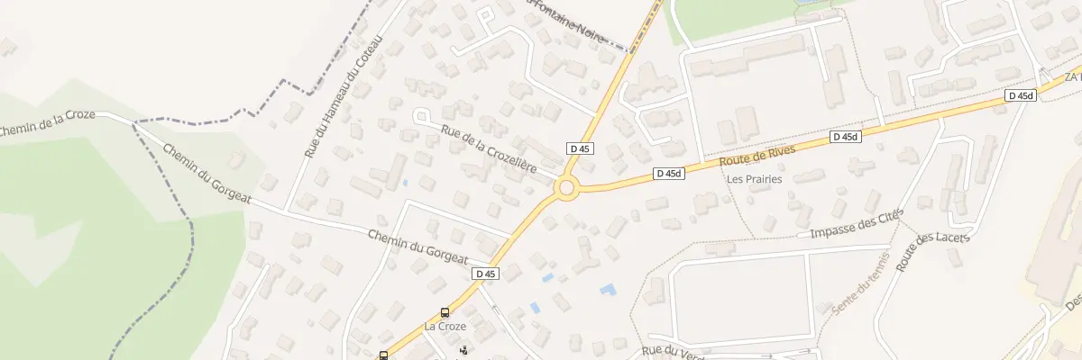 Plan du 146 Rue de la République à Renage