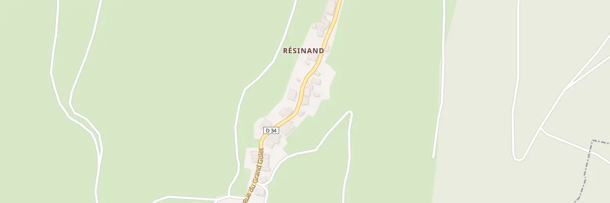 Plan du 5 Pl du Lavoir (resinand) à Aranc
