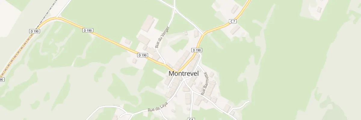 Plan du 5 Rue de la Mairie à Montrevel