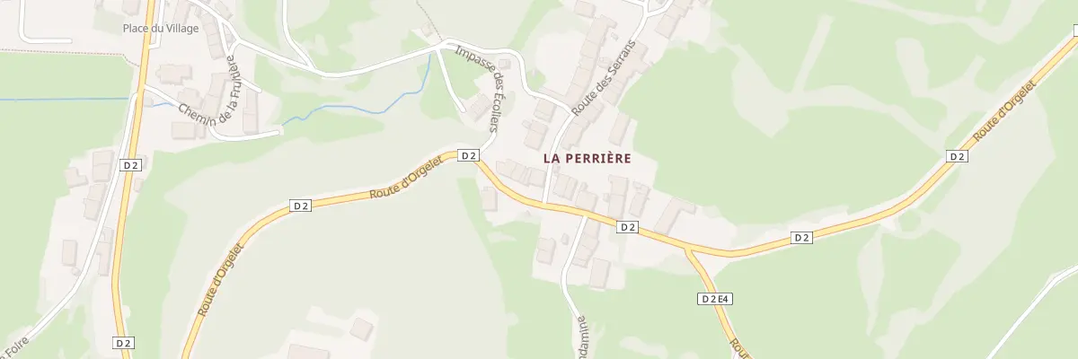 Plan du 6 Rte d’Orgelet à Cressia