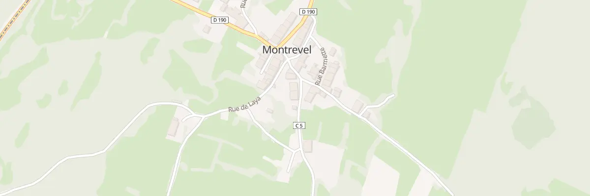 Plan du 8 Rte de Lains à Montrevel
