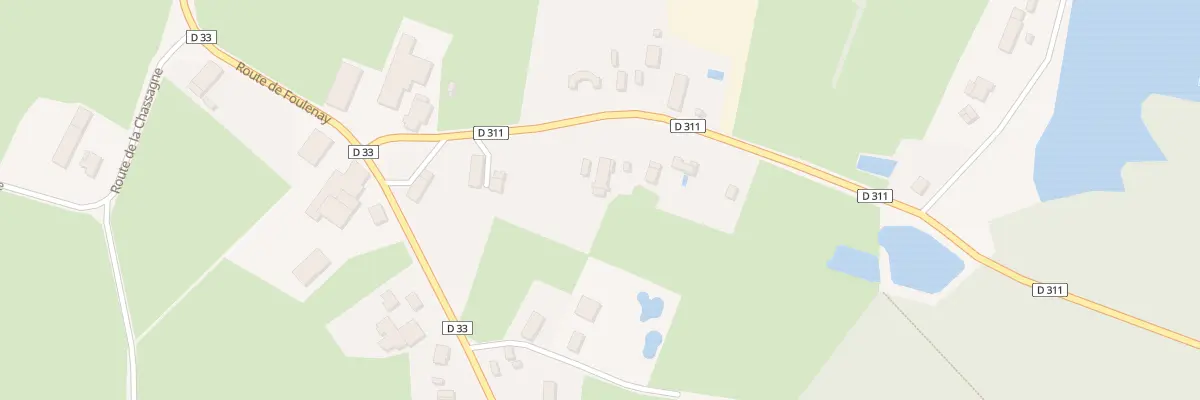 Plan du 4 Rte de Champrougier aux Deux-Fays