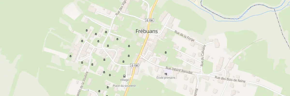 Plan du 98 Rue Prosper Sordet à Frébuans
