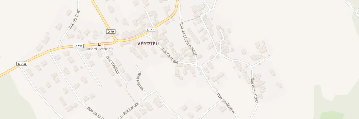 Plan du 133 Rue Centrale à Briord