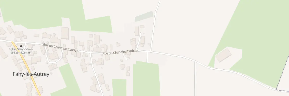 Plan du 3 Imp du Ravet de Vars à Fahy-lès-Autrey