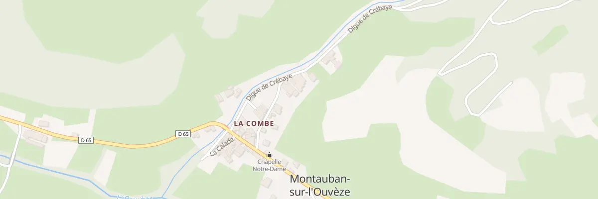 Plan du 5025 Le Pre Neuf à Montauban-sur-l’Ouvèze