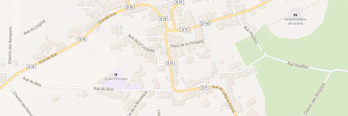 Plan du 3 Rue de Liffol-le-grand à Grand