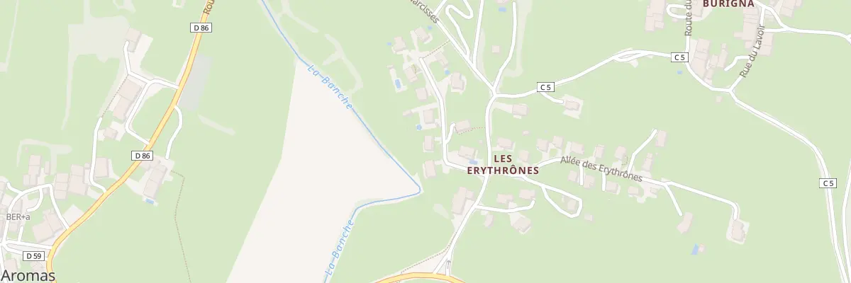 Plan du 3 Imp des Primevères à Aromas