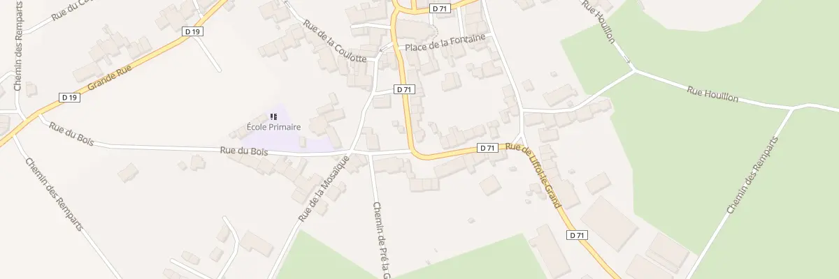 Plan du 13 Rue de Liffol-le-grand à Grand