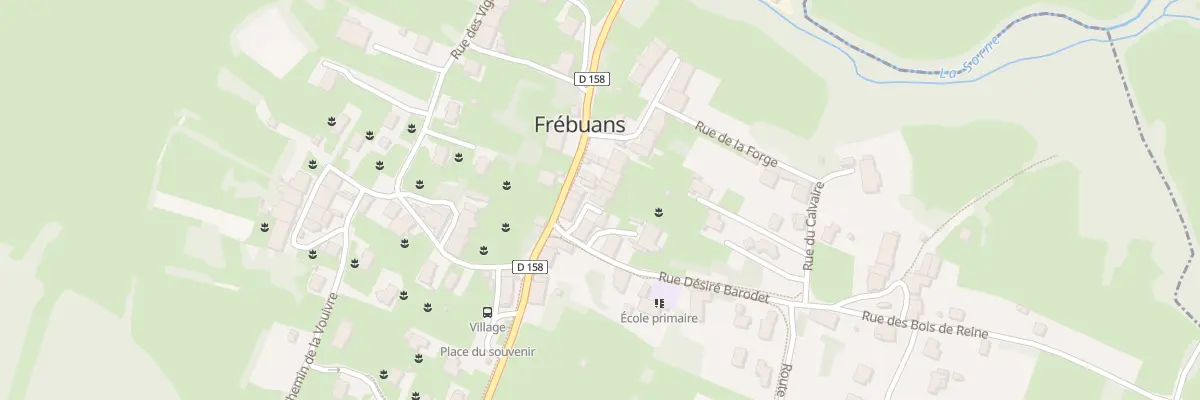 Plan du 102 Rue Prosper Sordet à Frébuans