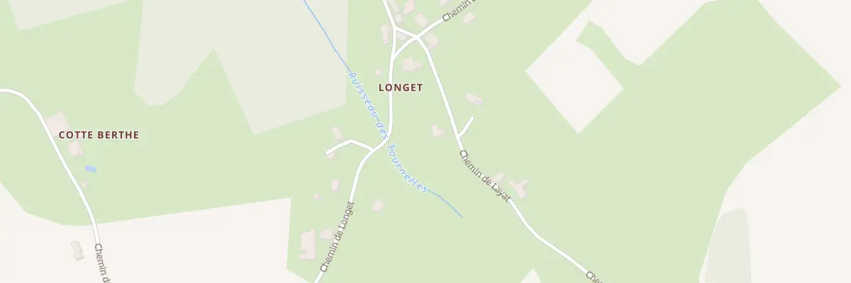 Plan du 808 Che de Layat à Val-de-Virieu