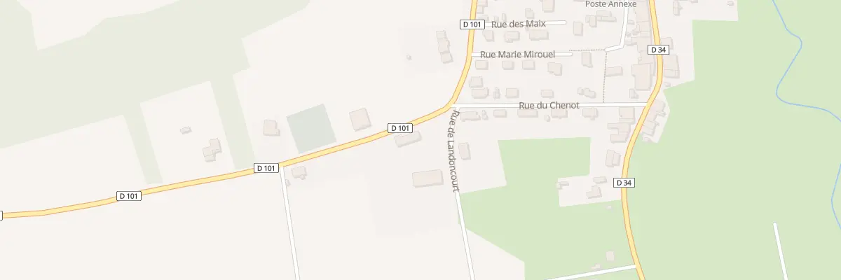 Plan du 3 Rue des Pins à Dompcevrin
