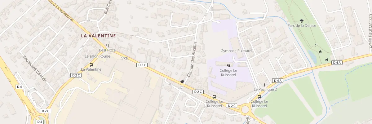 Plan du 53 Rue de l’audience à Marseille 11e Arrondissement