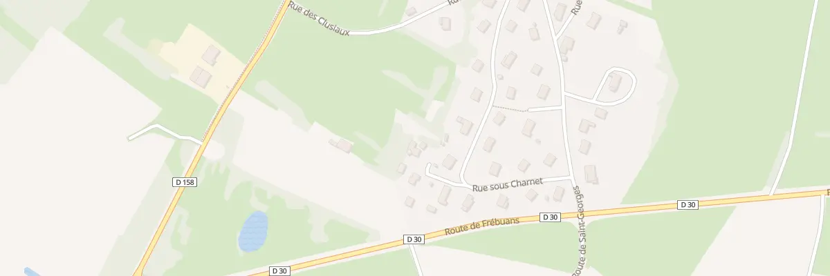 Plan du 49 Imp sous Charnet à Frébuans