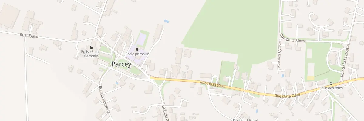 Plan du 5 Rue de la Gare à Parcey