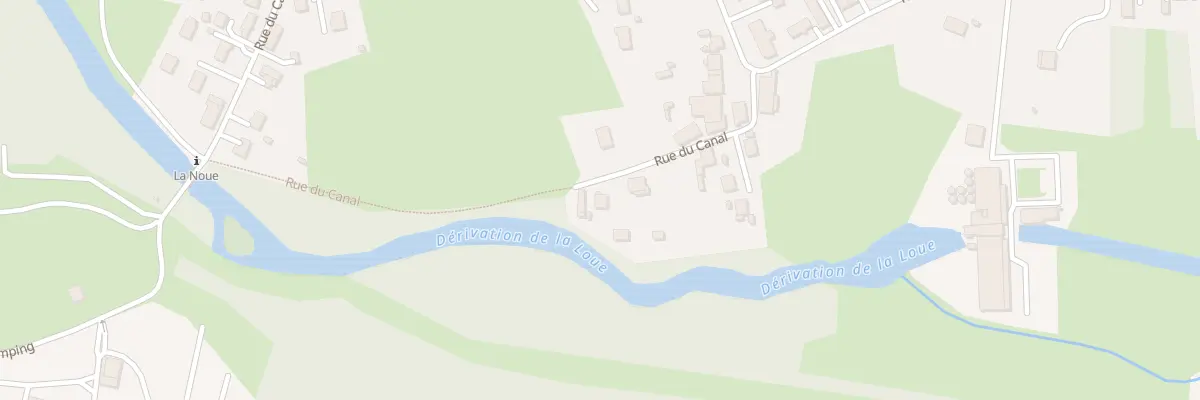 Plan du 15 Rue du Canal à Parcey