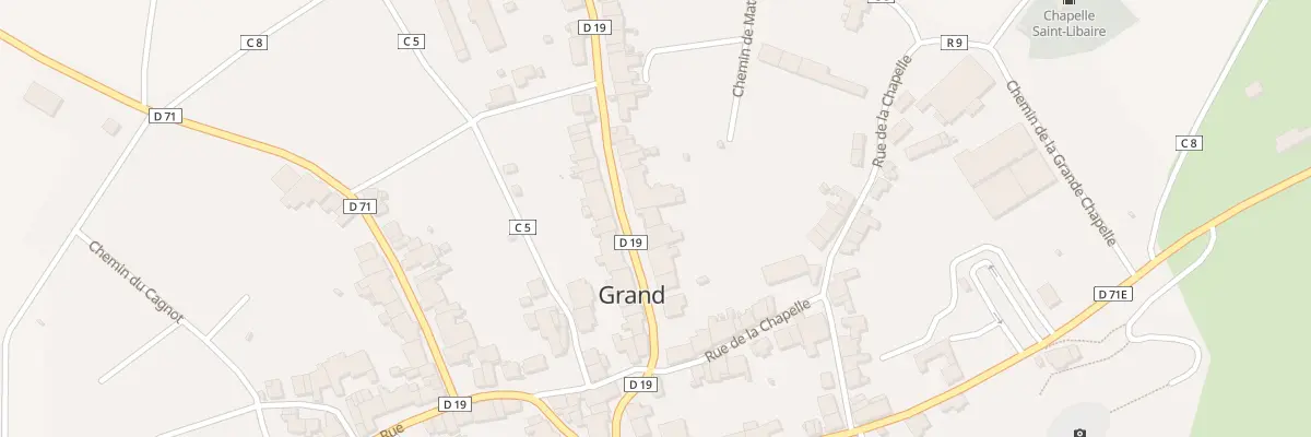 Plan du 6 Rue des Roises à Grand