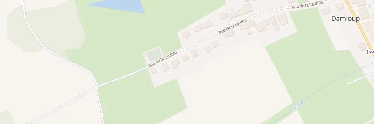Plan du 23 Rue de la Laufee à Damloup