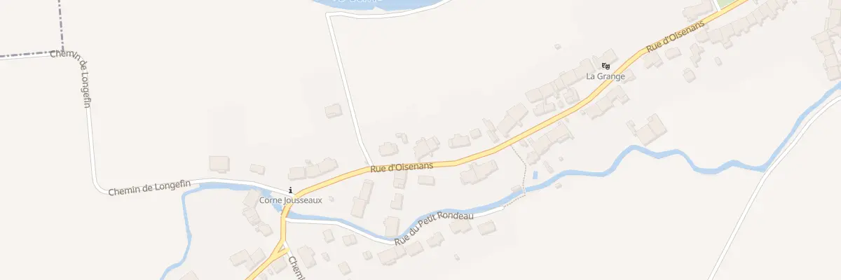 Plan du 498 Rue d’Oisenans à Ruffey-sur-Seille
