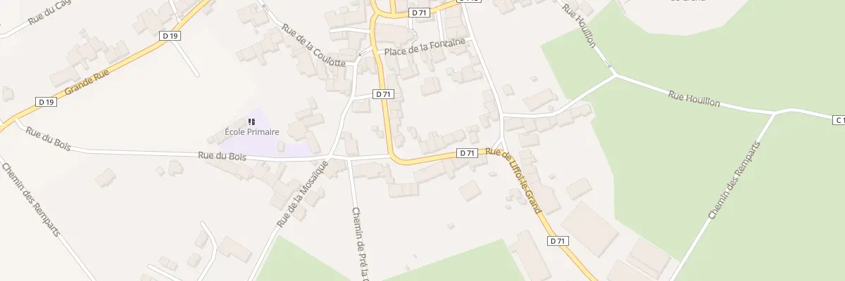 Plan du 15 Rue de Liffol-le-grand à Grand