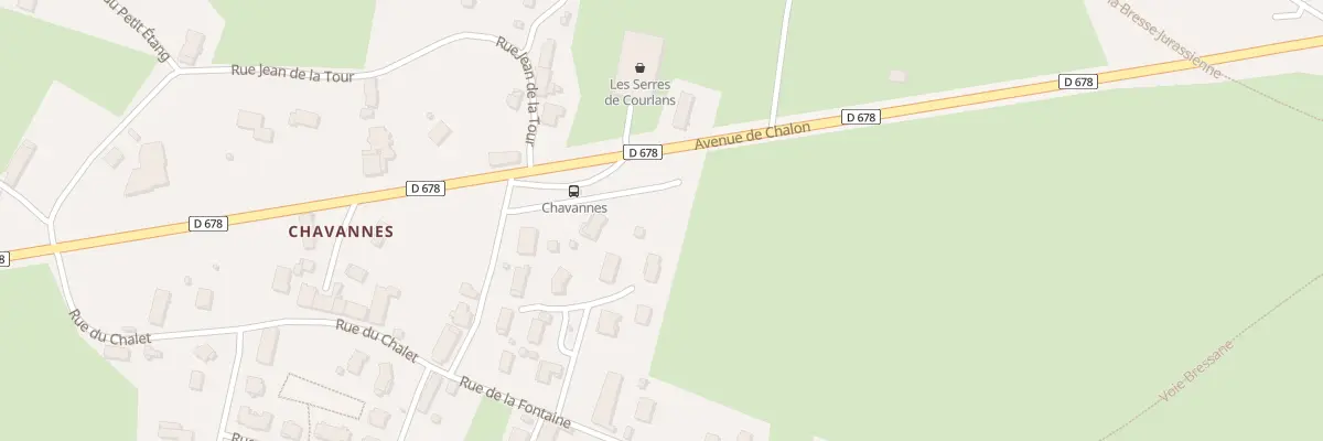 Plan du 9C Rue du Chalet à Courlans