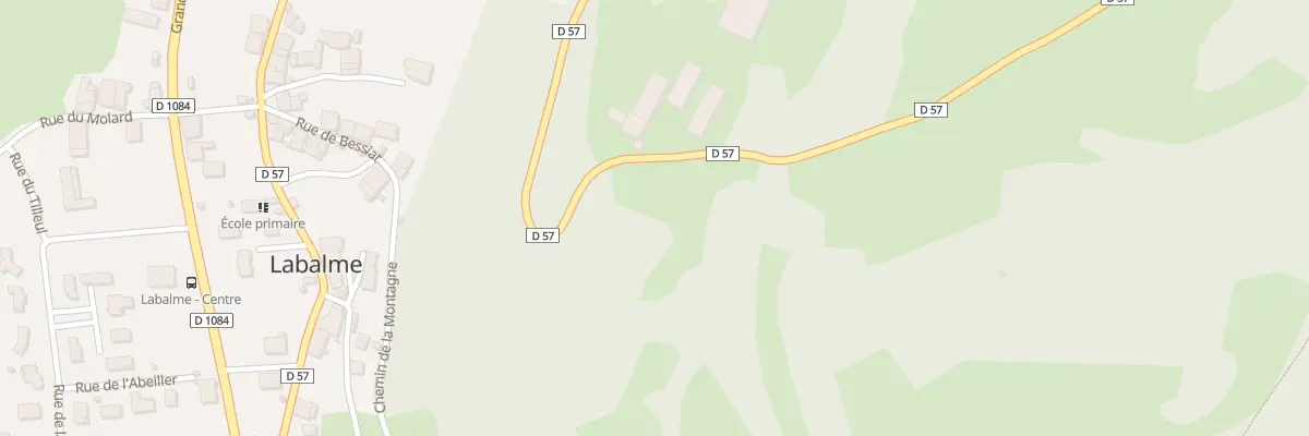 Plan du 480 Rue du Bario à Labalme